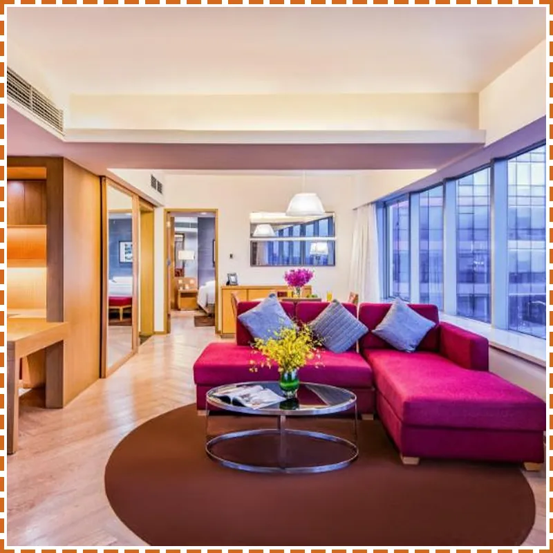 Somerset Riverview Chengdu hotel room