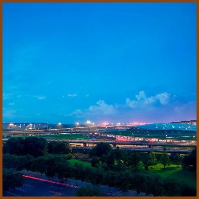 Hilton Beijing Capital Airport hotel view