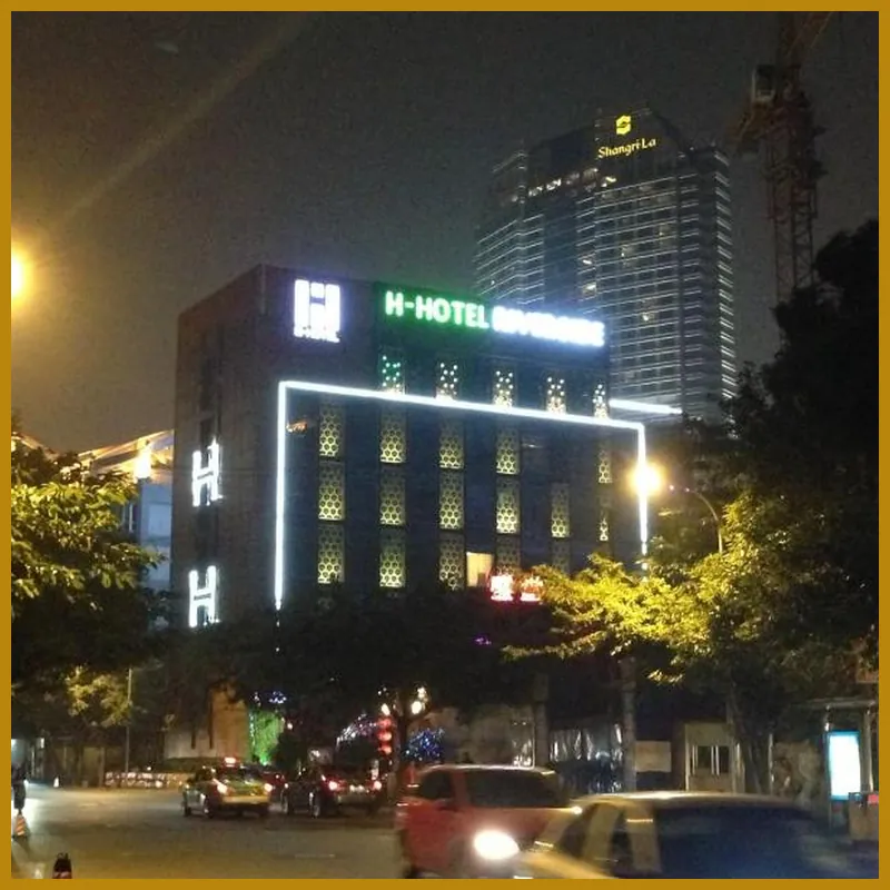 H-Hotel Riverside Chengdu hotel view