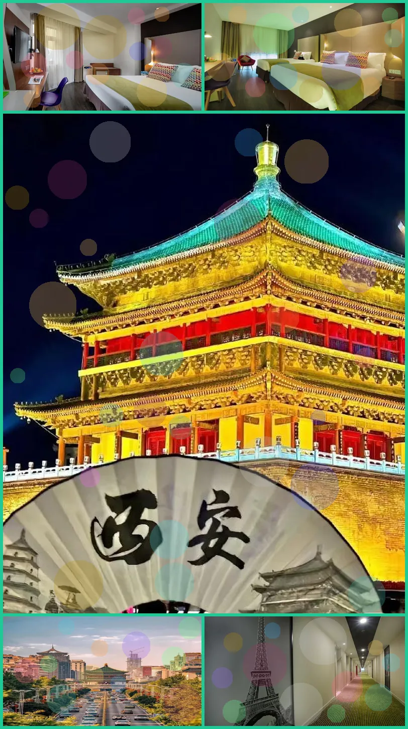 Campanile Hotel Xi'an Bell Tower Huimin Street Metro Station hotel main view