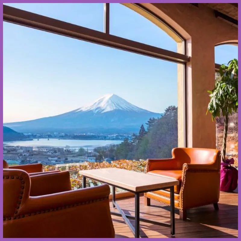 La Vista Fuji Kawaguchiko hotel view
