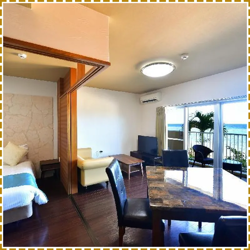 Churaumi On The Beach Motobu hotel room