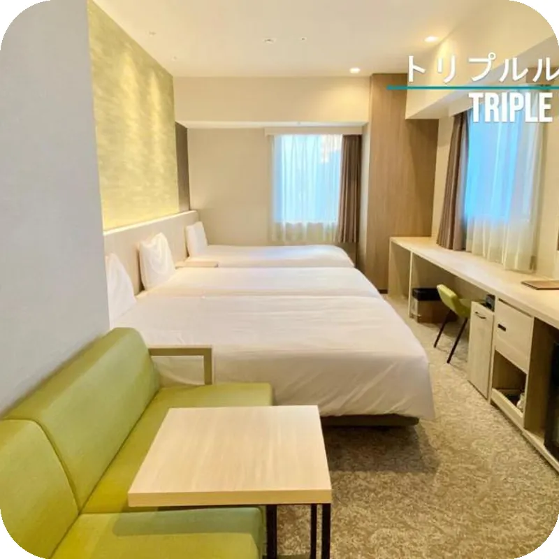 Henn na Hotel Premier Sendai Kokubuncho hotel room