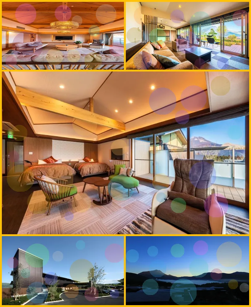 Yufuin Hanayoshi hotel main view