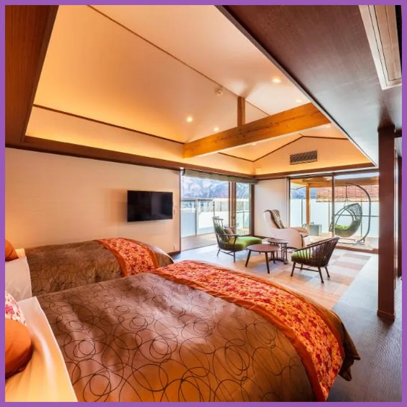 Yufuin Hanayoshi hotel room