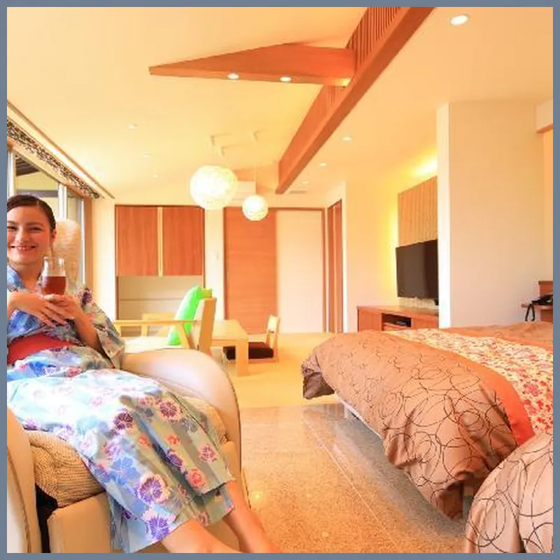 Yufuin Hanayoshi hotel room