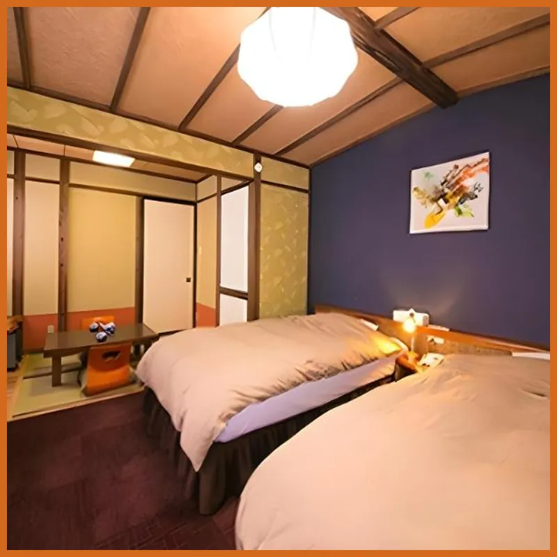 Ryokan Yufuintei hotel room