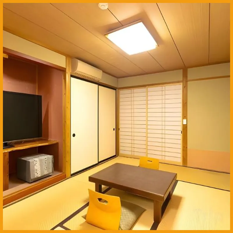 Ryokan Yufuintei hotel room