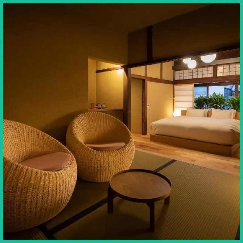 Nazuna Kyoto Gosho hotel room