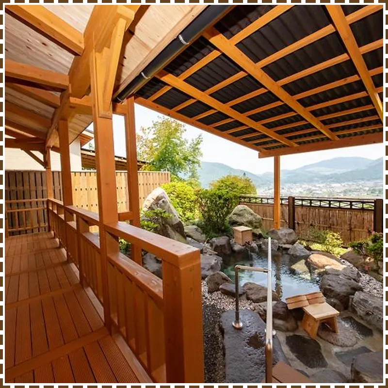 Yufuin Sanso Waremokou Hotel hotel view