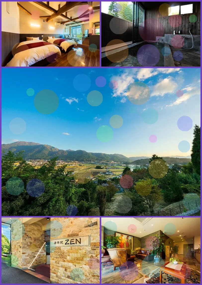 Hanare-no-Yado Yufuin ZEN hotel main view