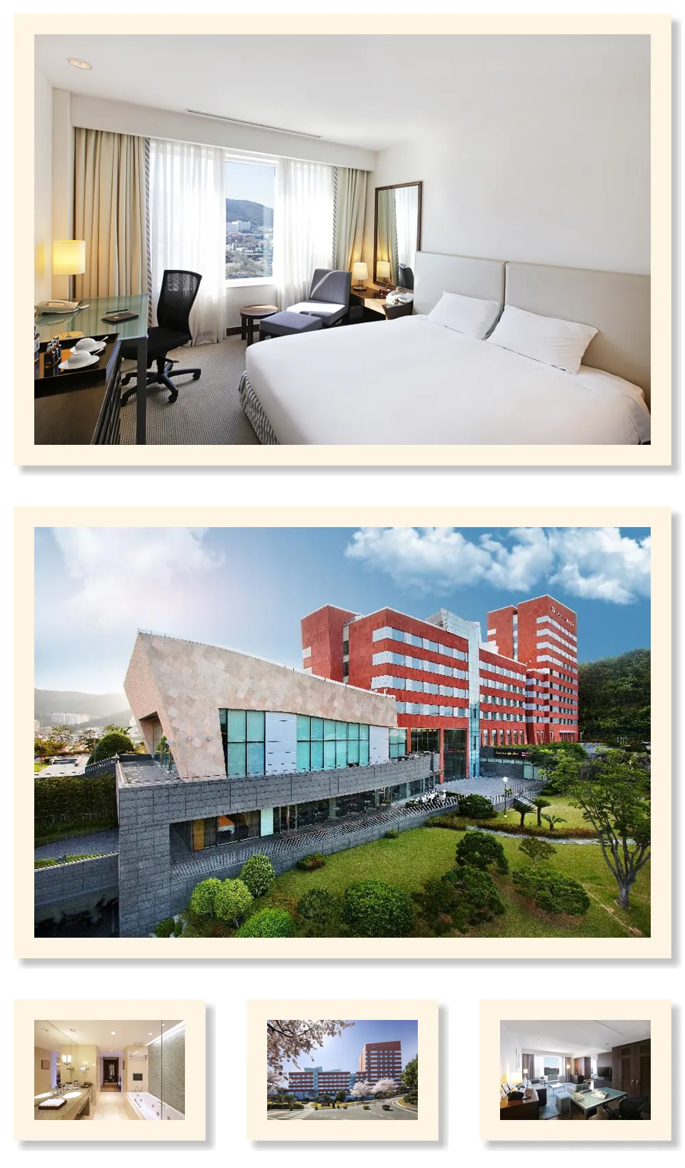 Samsung Hotel Geoje hotel main view