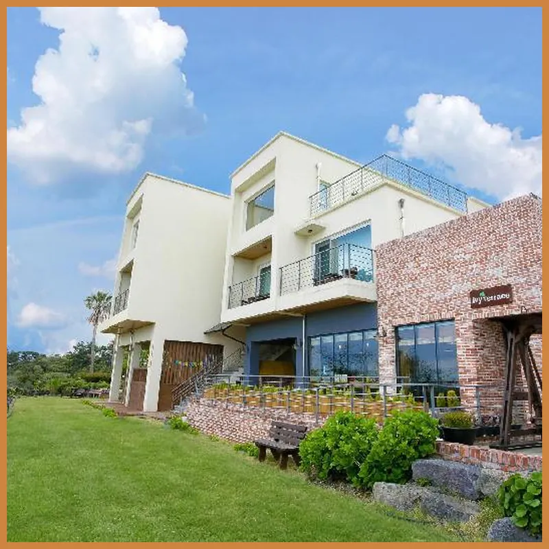 Jeju sunjinhanga Pension hotel view