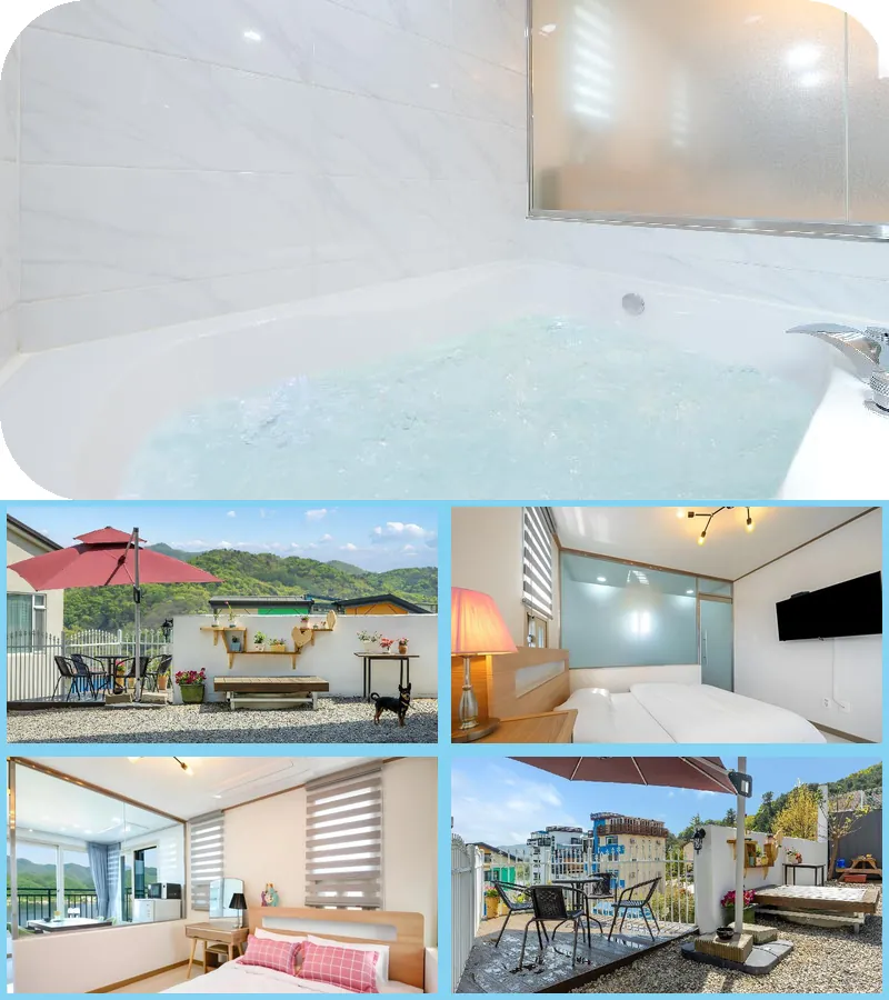 Nami Island Pig Dream Spa Pension hotel main view