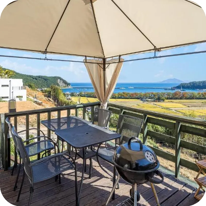 Namhae JJhouse Pension hotel view