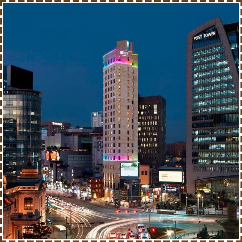 Aloft Seoul Myeongdong hotel view