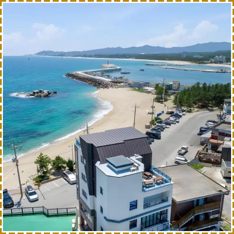 Gangneung Blanc Beach Pension hotel view