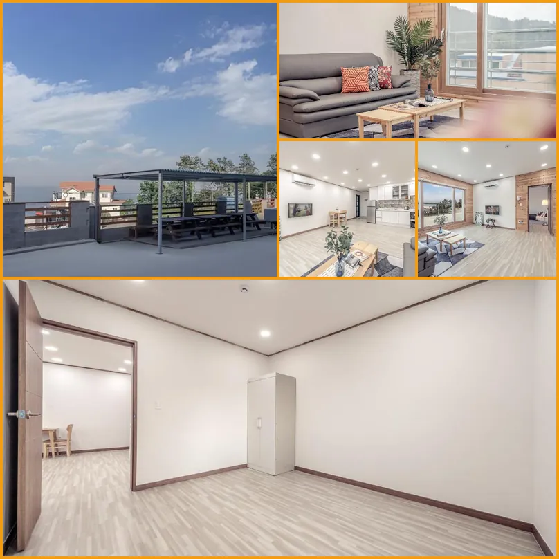 Geojae Amor Family Pension hotel main view