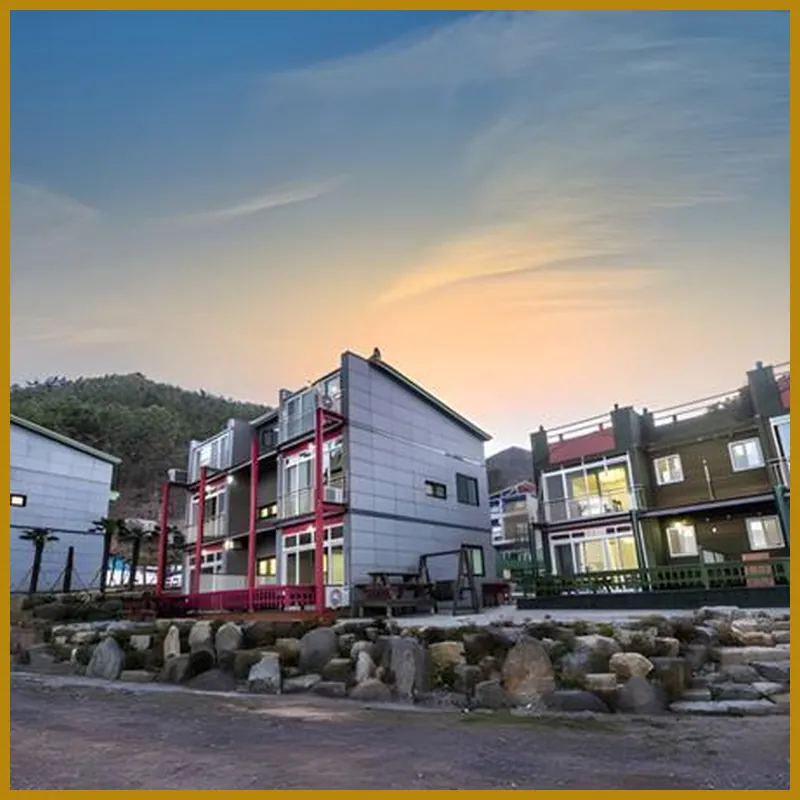 Geojae Amor Family Pension hotel view