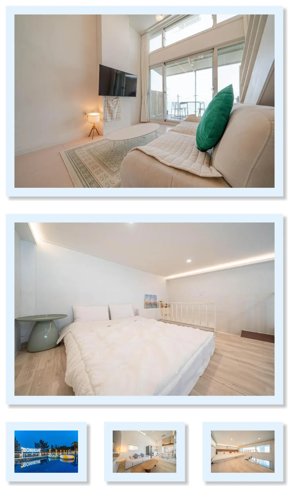 Yeosu Boner Poolvilla hotel main view