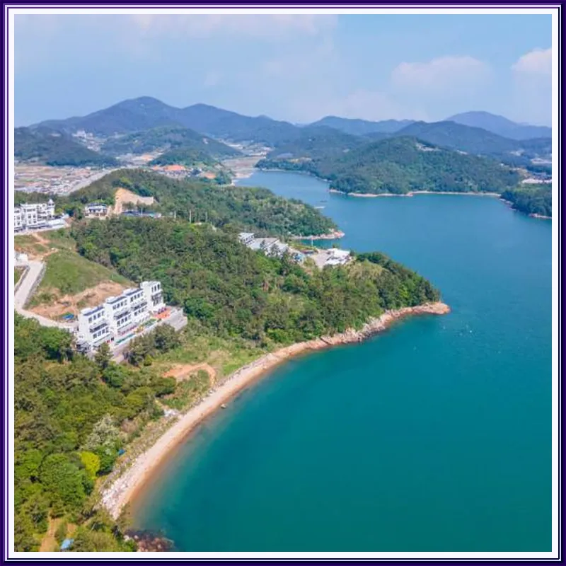 Yeosu Boner Poolvilla hotel view