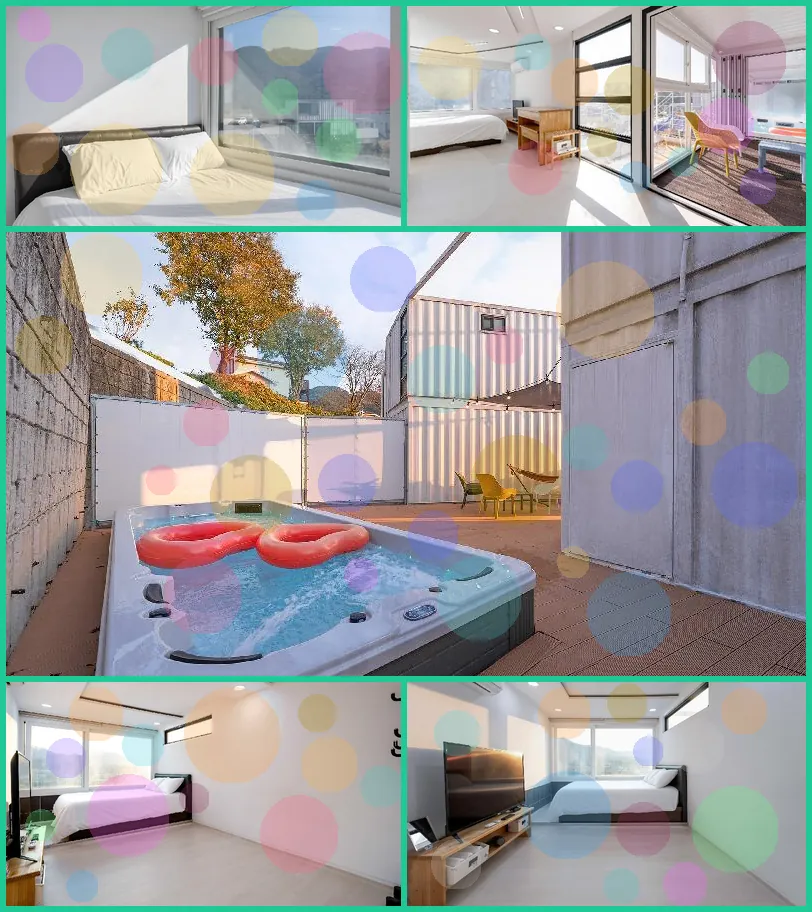 Gyeongju CELL27 Pool Villa hotel main view