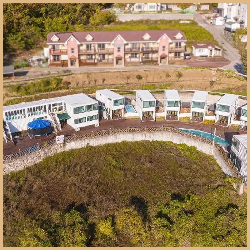 Gyeongju CELL27 Pool Villa hotel view