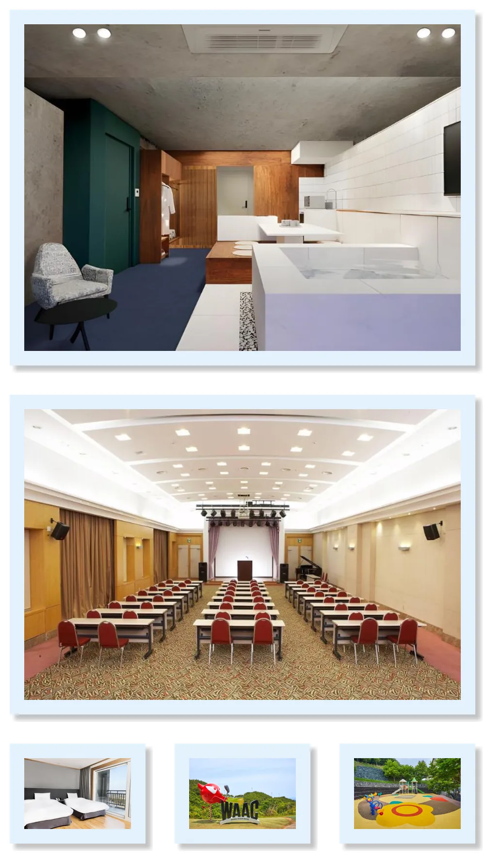 Mauna Ocean Resort hotel main view