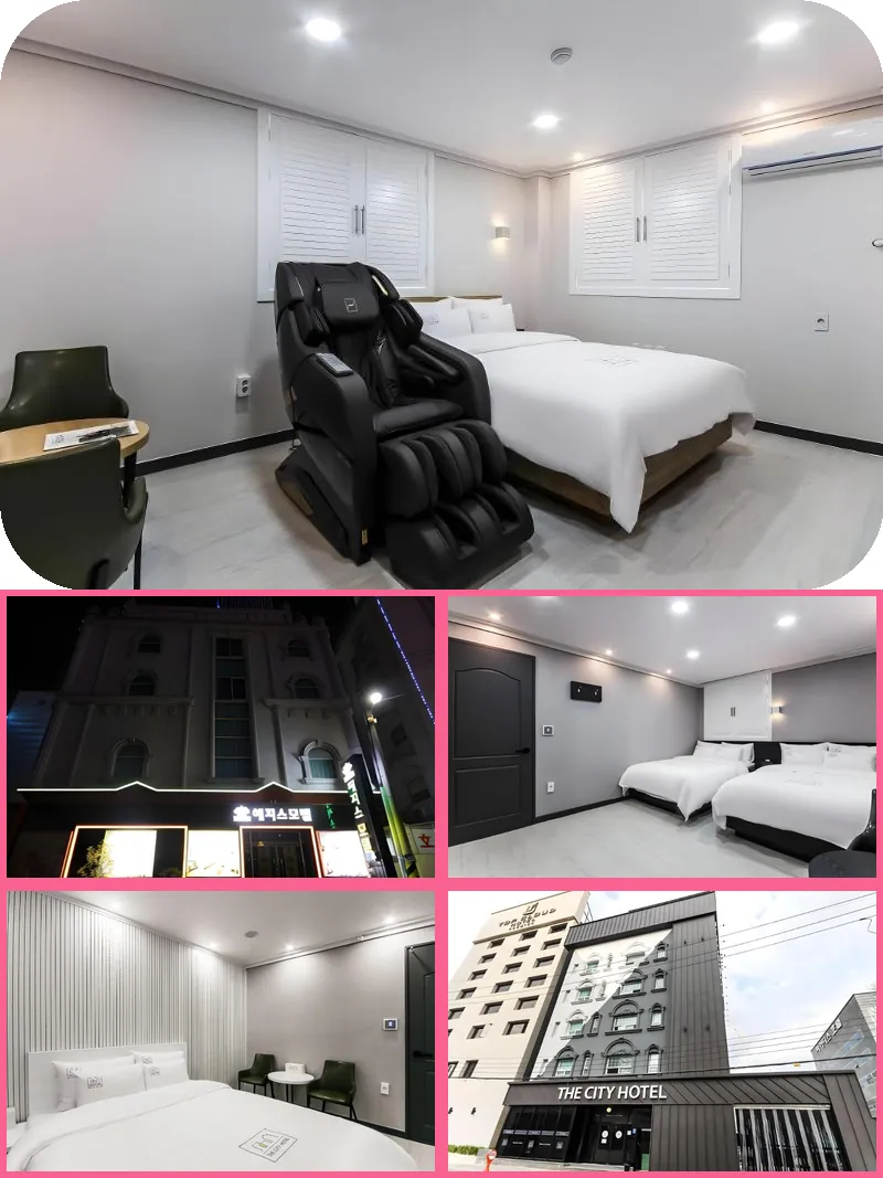 Gwangju Hotel The City hotel main view