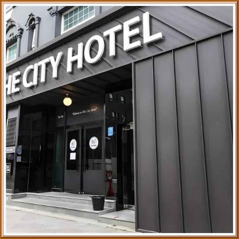 Gwangju Hotel The City hotel view