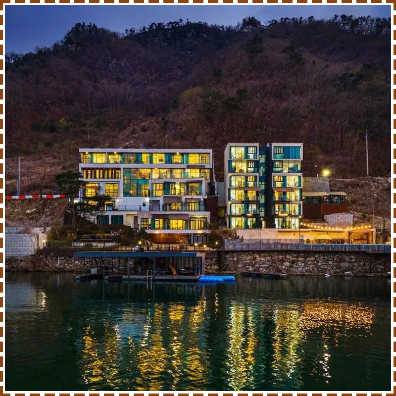 Gapyeong Pension The Square 24 Spa Pension hotel view