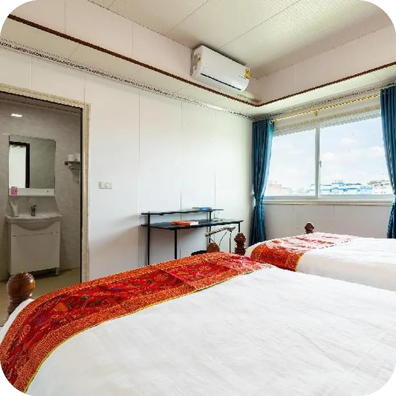 Two bedrooms and one living room(family D) 호텔 시설 이미지