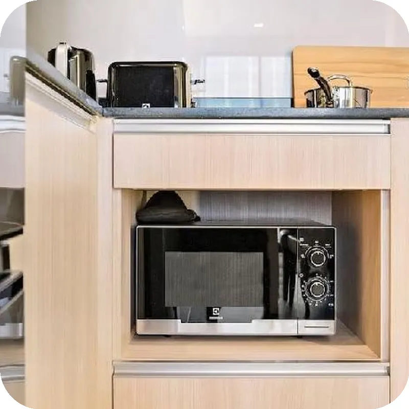 Luxury beautiful 1 bed apt,3-min walk to sky train 호텔 시설 이미지