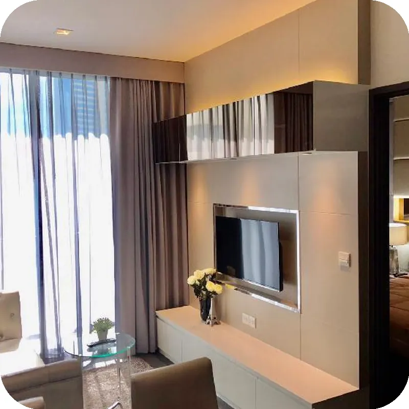 Luxury beautiful 1 bed apt,3-min walk to sky train 호텔 이미지