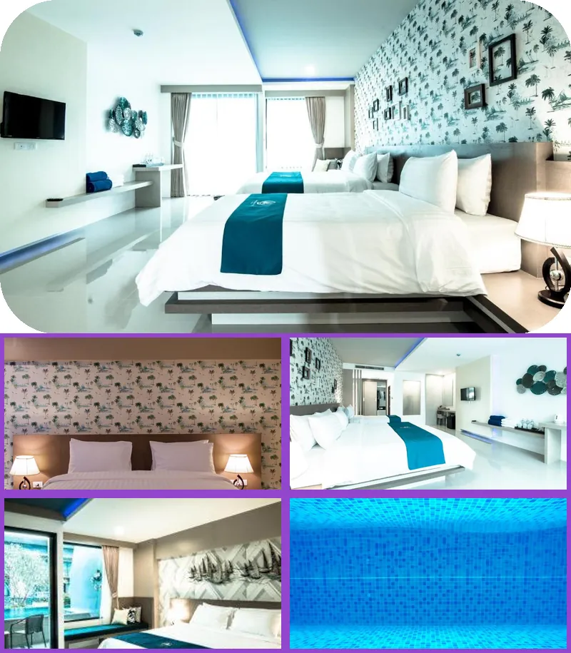 The Phu Beach Hotel hotel main view