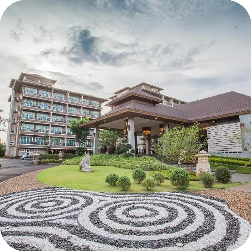 Hillside Residence hotel view