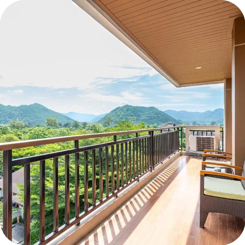 Hillside Residence hotel view