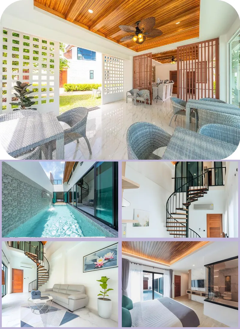 Poonsiri Varich Pool Villa Aonang hotel main view