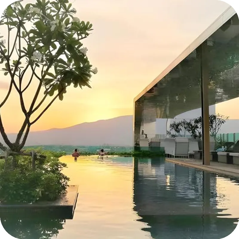 Condo sky pool with 50 sqm large room by Pop 호텔 이미지
