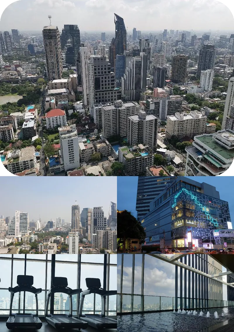 Rooftop pool gym wifi luxury cozy condo 272@Phromphong 호텔 기타 이미지