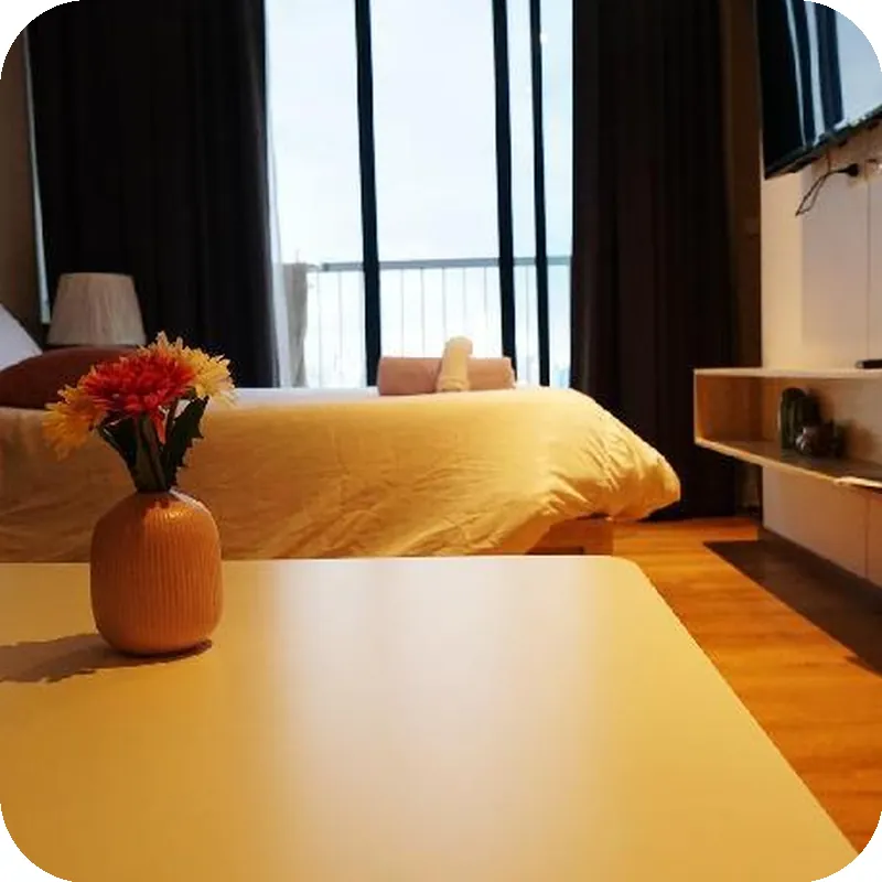 Rooftop pool gym wifi luxury cozy condo 272@Phromphong 호텔 내부 이미지