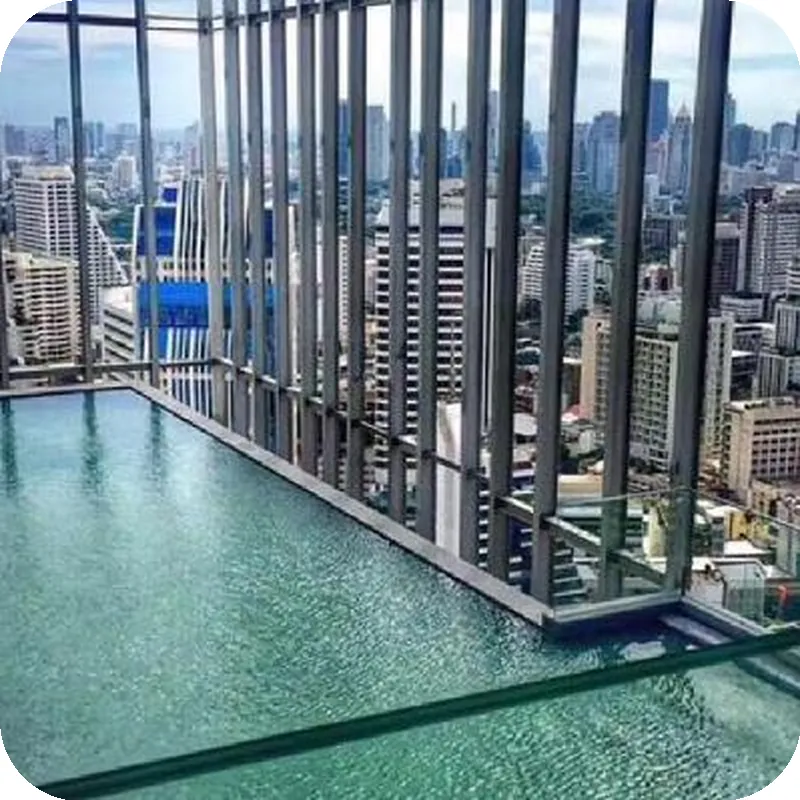 Nana BTS Luxury Studio City View Lovely Sky Pool 호텔 이미지