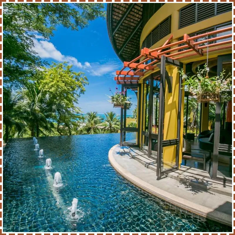 New Star Beach Resort hotel view