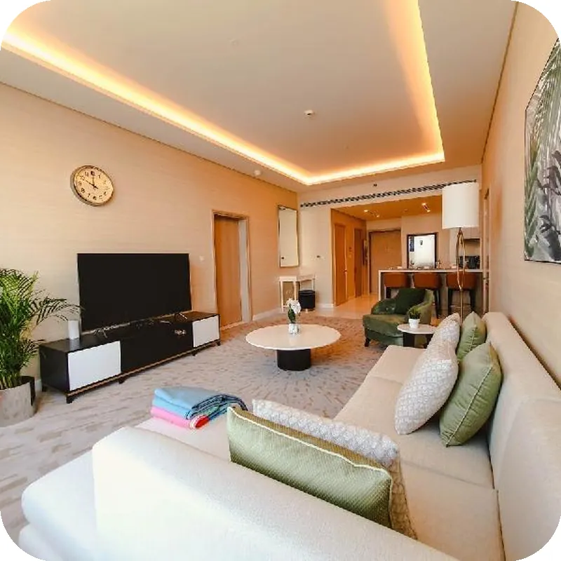 Luxurious 1 Bed at The Palm Tower in Palm jumeirah 호텔 내부 이미지