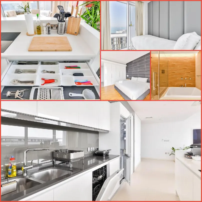 Premium 2+1 BR condo in the ♥ of Bluewaters Island 호텔 기타 이미지