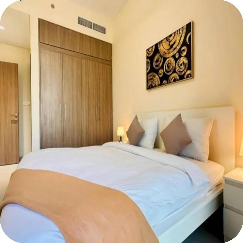 Peaceful 1BR with Balcony  Pool 호텔 내부 이미지