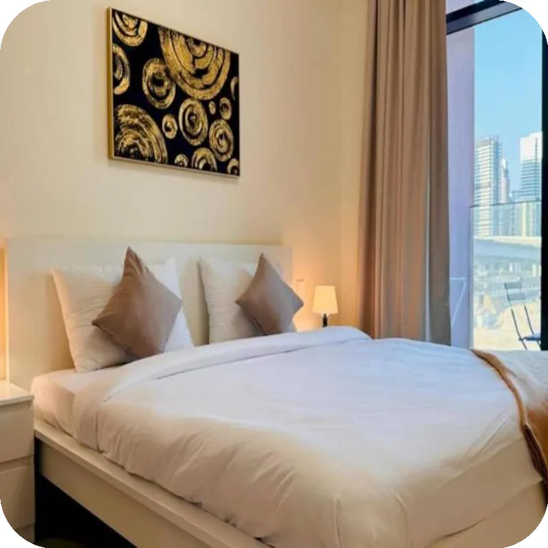 Peaceful 1BR with Balcony  Pool 호텔 내부 이미지