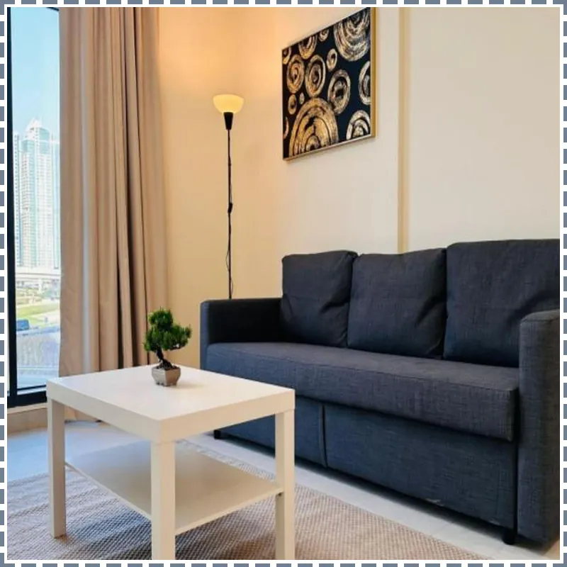 Cozy Retreat Near Burj Views 호텔 내부 이미지