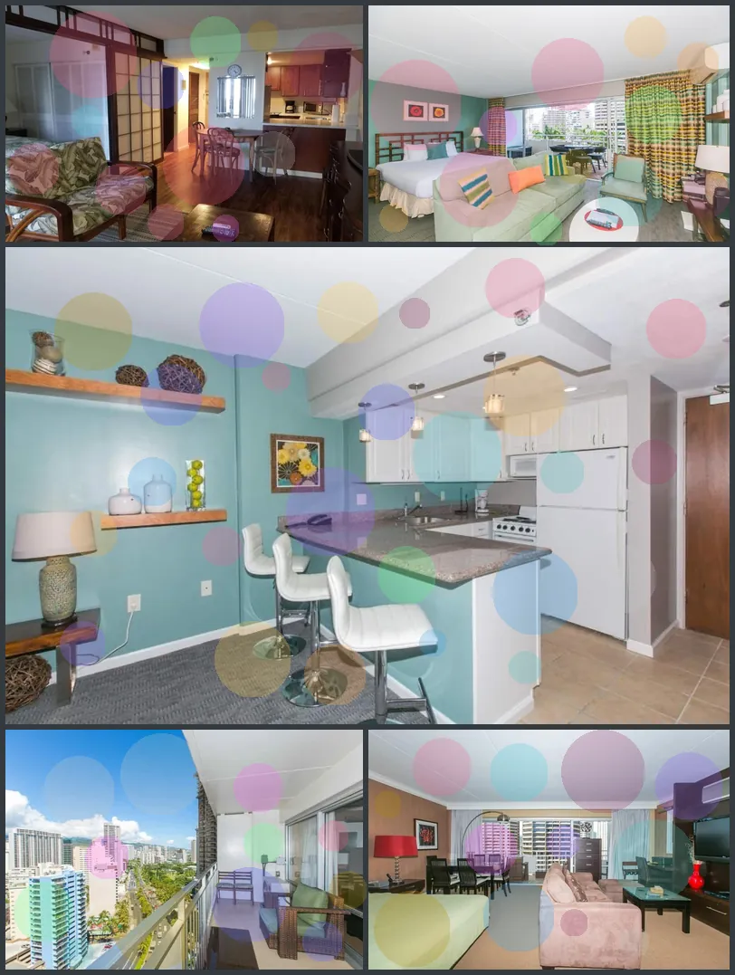 Ilikai Tower 1 Bedroom City View Condos with Private Lanai & Free Wifi! 호텔 기타 이미지