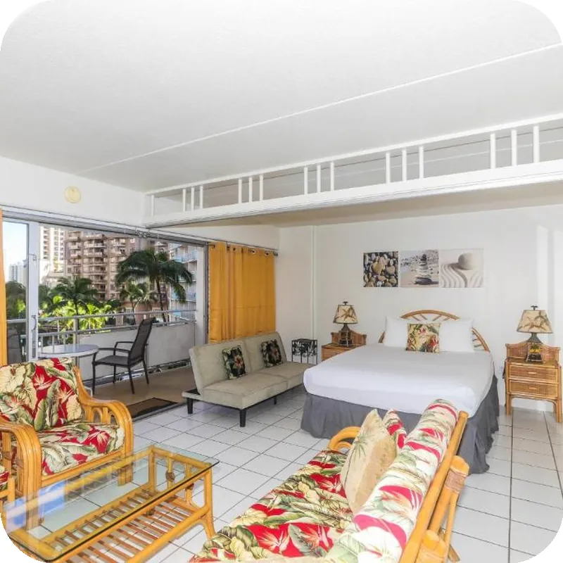 Ilikai Tower 1 Bedroom City View Condos with Private Lanai & Free Wifi! 호텔 내부 이미지